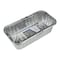Home Plus Home Plus Durable Foil 3-3/4 in. W X 8 in. L Loaf Pan Silver 3 pk D51030 - alternate 2